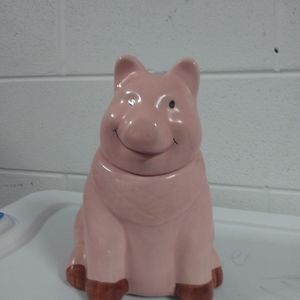 Vintage Piggy Cookie Jar